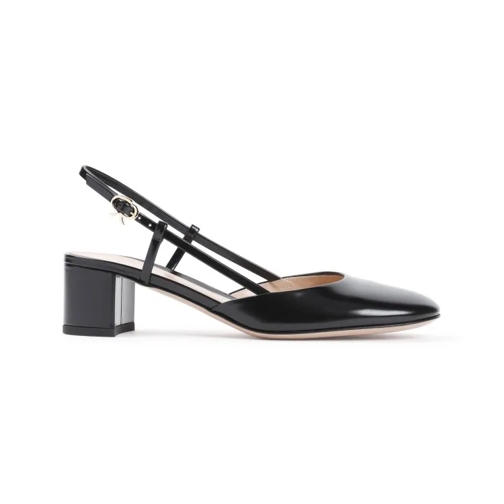 Gianvito Rossi Tokio Slingback Black Pump