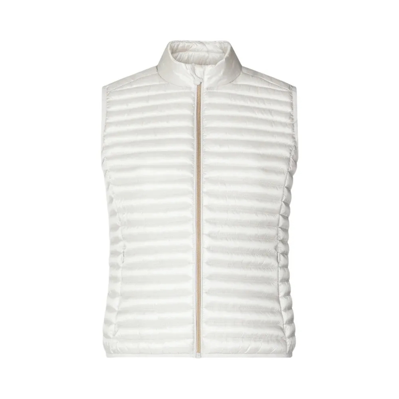 Save the Duck  Lightweight Slim Fit Vest White