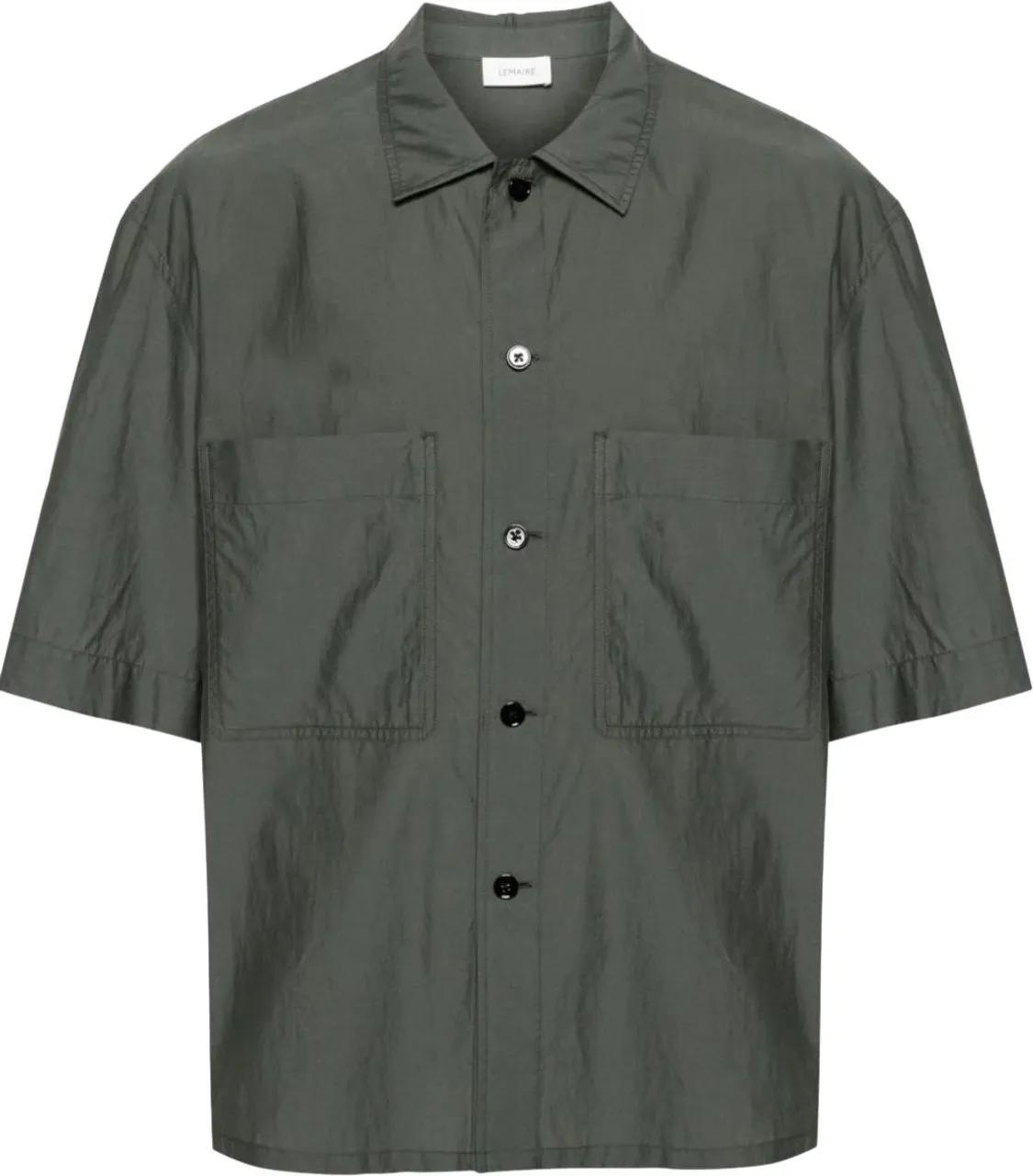 Thumbnail - Lemaire - Pyjama Shirt Asphalt - Größe 46 - grau