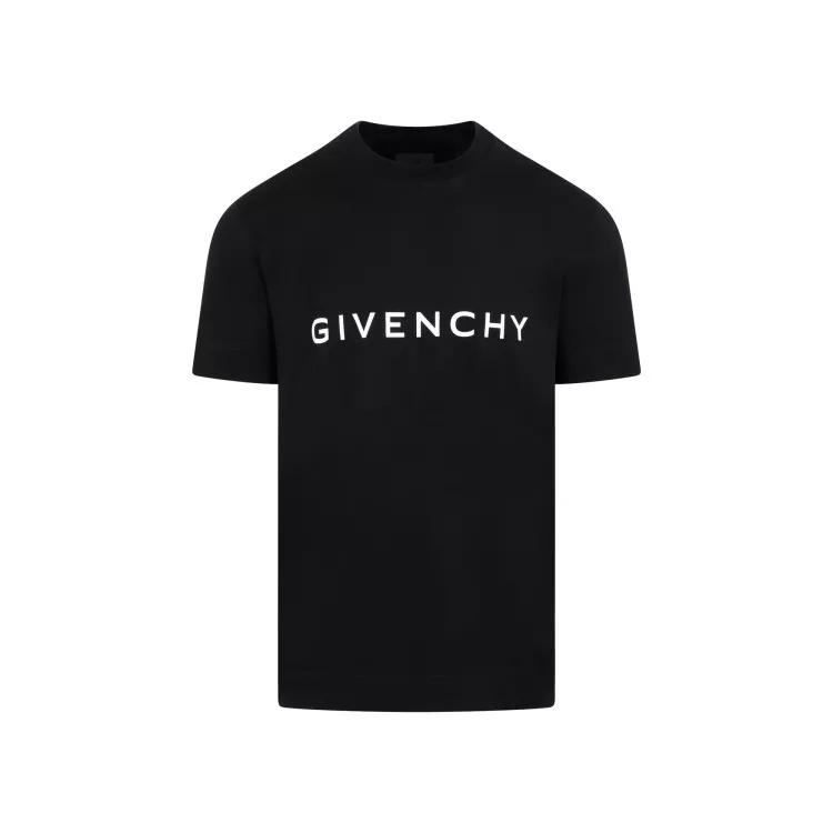 Givenchy - Cotton Logo T-Shirt - Größe S - black