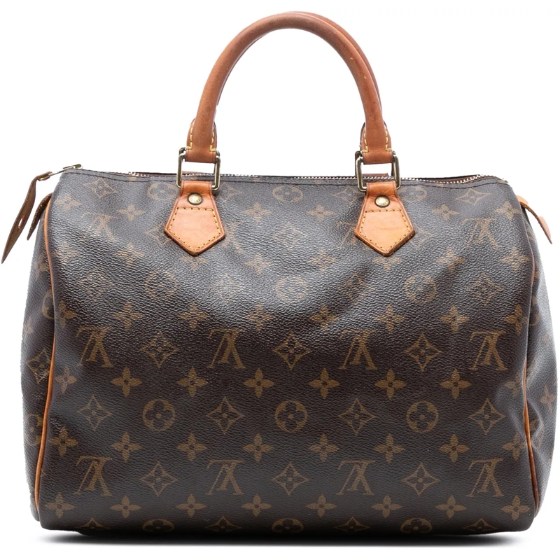 Louis Vuitton Tote Monogram Speedy 30 braun