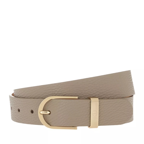 AIGNER Casual Belt Taupe Leather Belt