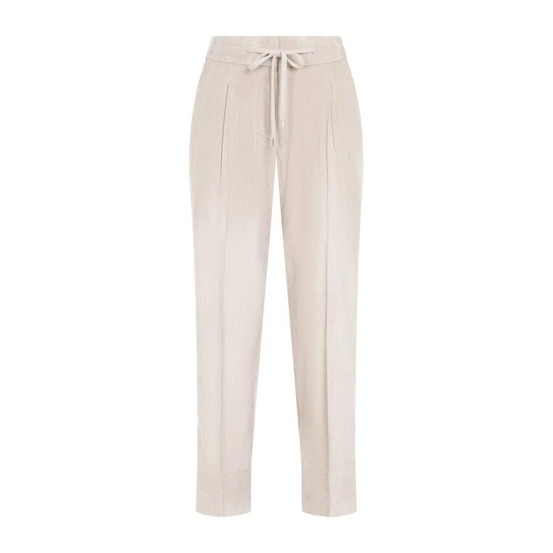 Peserico - Velvet Jogging Pant - Größe 38 - beige