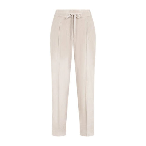 Peserico Jogging Broek Velvet Jogging Pant Neutrals