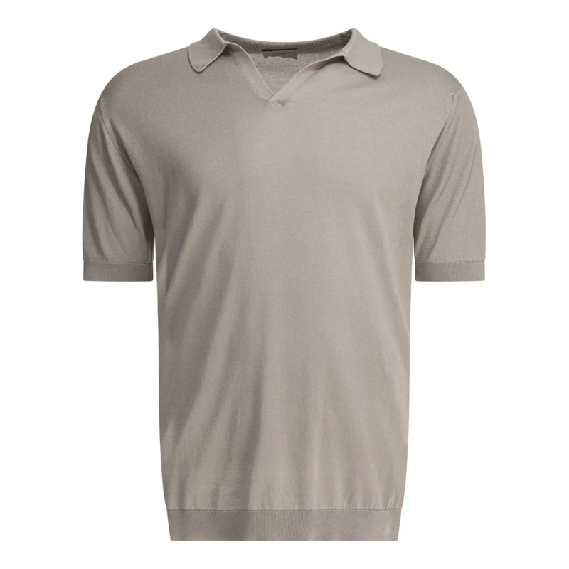 John Smedley Polo shirt "Noah" Polo Shirt Grey