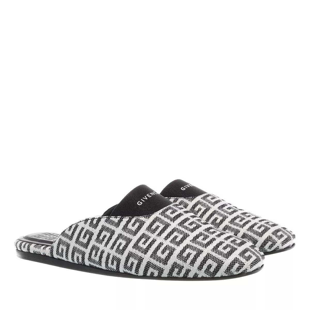 Givenchy Slipper & Pantoletten - 4G Flat Mules Jacquard - Gr. 36 (EU) - in Schwarz - für Damen