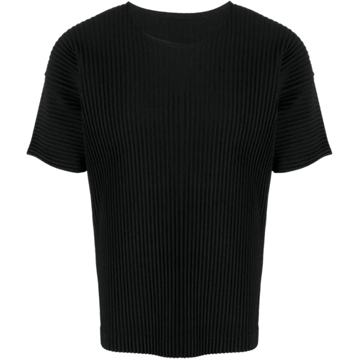 Issey Miyake T-shirts T-Shirts And Polos Black schwarz