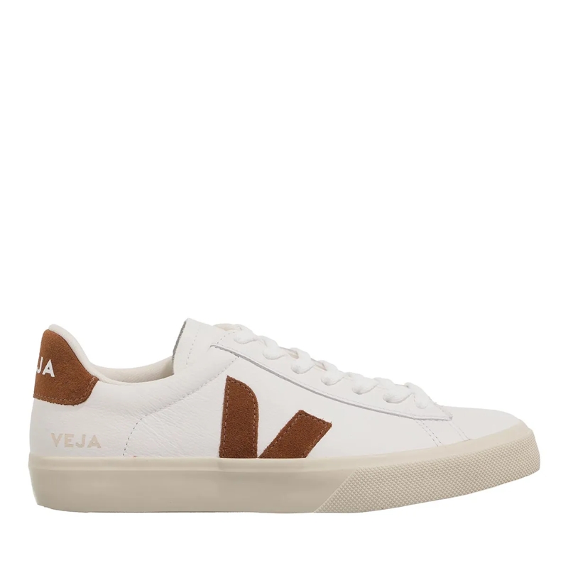 Veja Low-Top-Sneaker Campo White Cognac