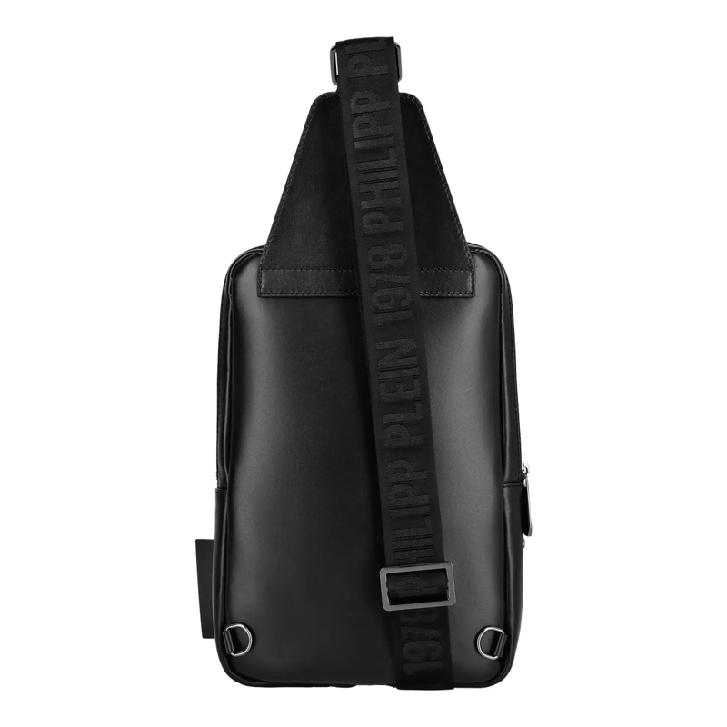 Philipp Plein Schultertasche Kreuzkörper Monogram schwarz(Image 2)