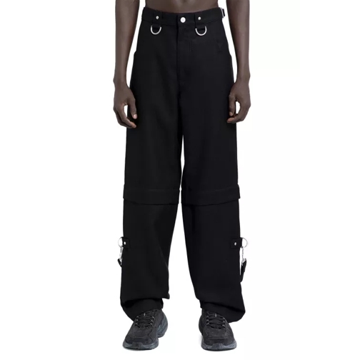Givenchy Wool Pants With Suspenders Black 