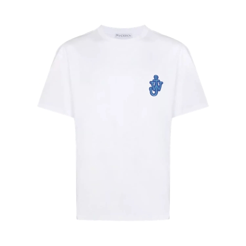 J.W.Anderson T-Shirt mit Anker-Motiv white white 