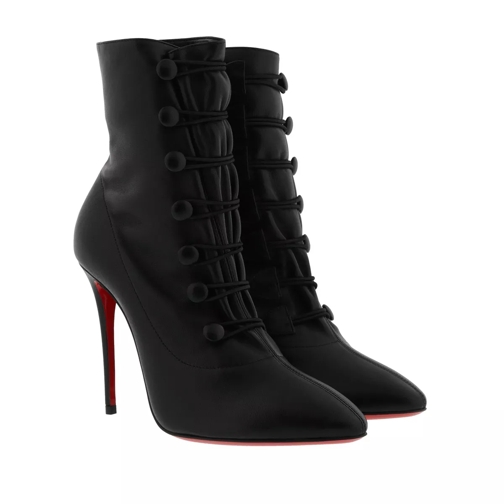Christian Louboutin French Tutu Ankle Boots Leather Black Enkellaars