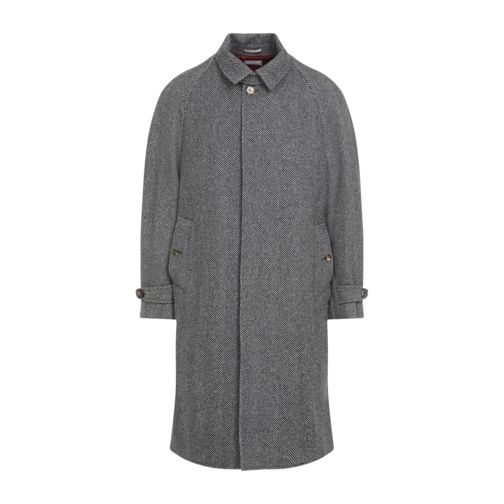 Brunello Cucinelli Übergangsjacke Medium Grey Wool Coat Grey