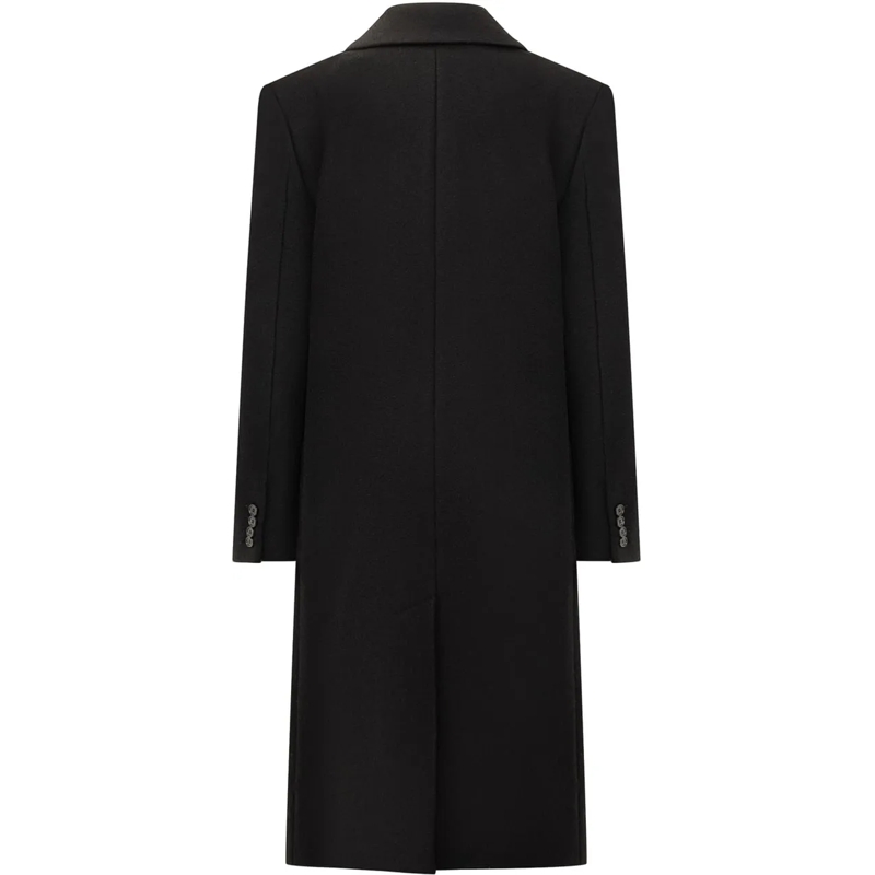 Givenchy Manteaux de tanche Cappotto Nero Lungo schwarz