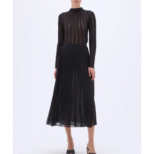 Remain A-Linien-Röcke Skirts Black schwarz
