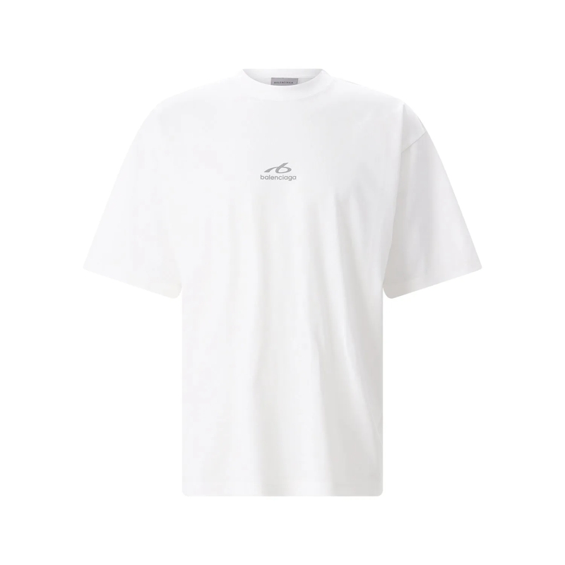 Balenciaga T-Shirt T-Shirt aus Baumwolle weiß