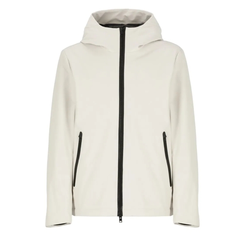 Woolrich Manteaux Parka Ivory Padded Jacket Neutrals