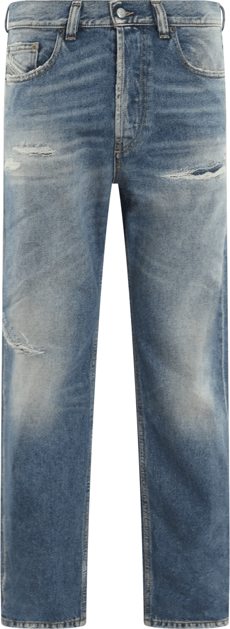 Thumbnail - Diesel - Heren 2010 D-Macs Pants Blauw - Größe 32 - blue