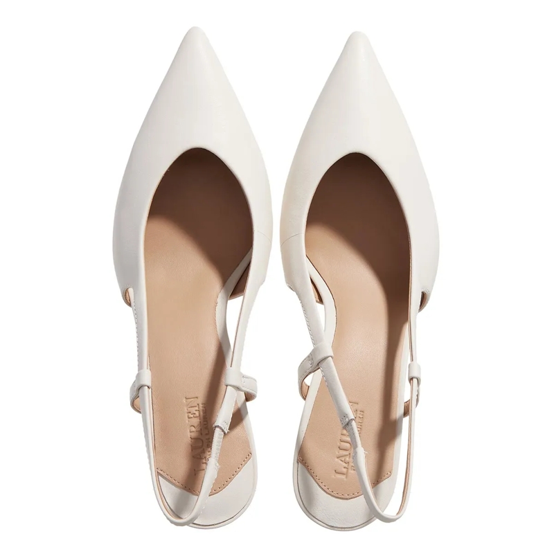 Lauren Ralph Lauren Escarpins Khloe Slgbck Pumps Slingback Soft White(Image 6)
