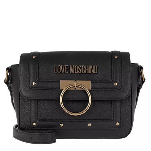 Love Moschino Borsa Grained Crossbody Bag Nero Cross body-väskor