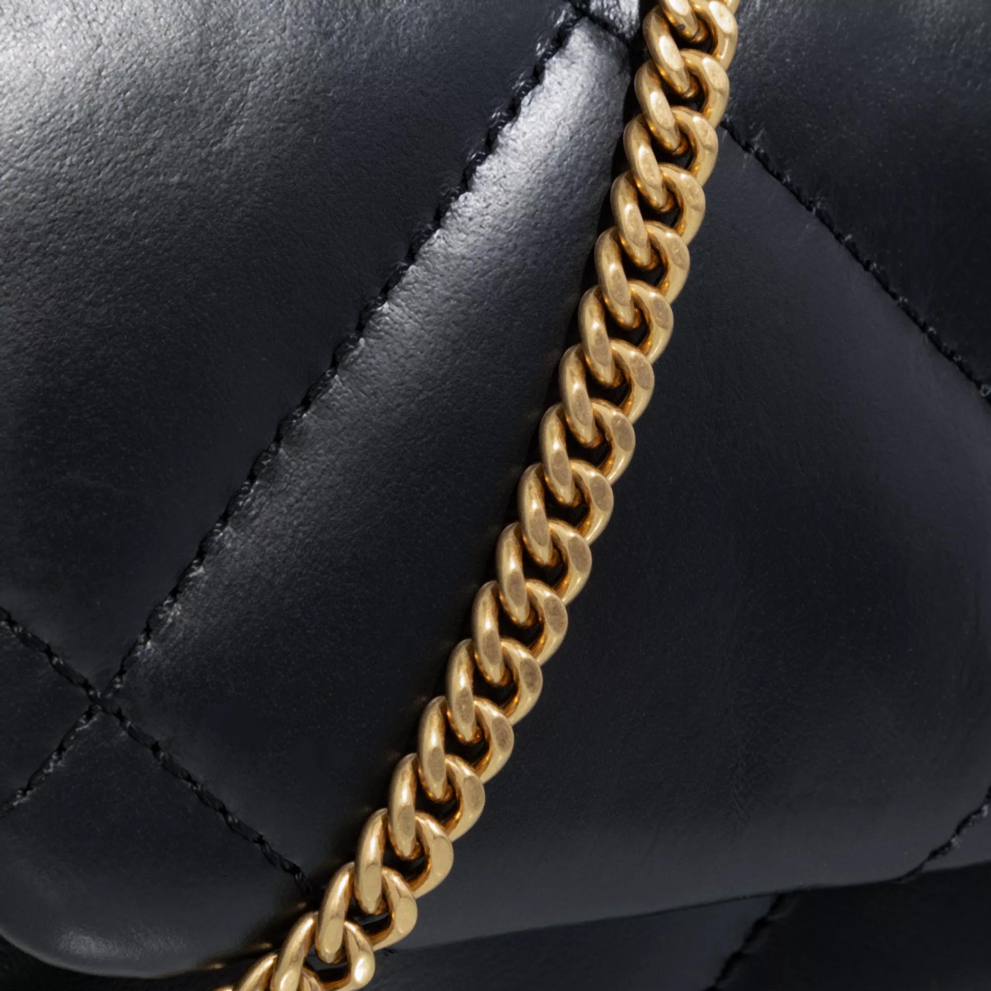 TORY BURCH Hobo bags Kira Diamond Quilt Mini Flap Bag in zwart