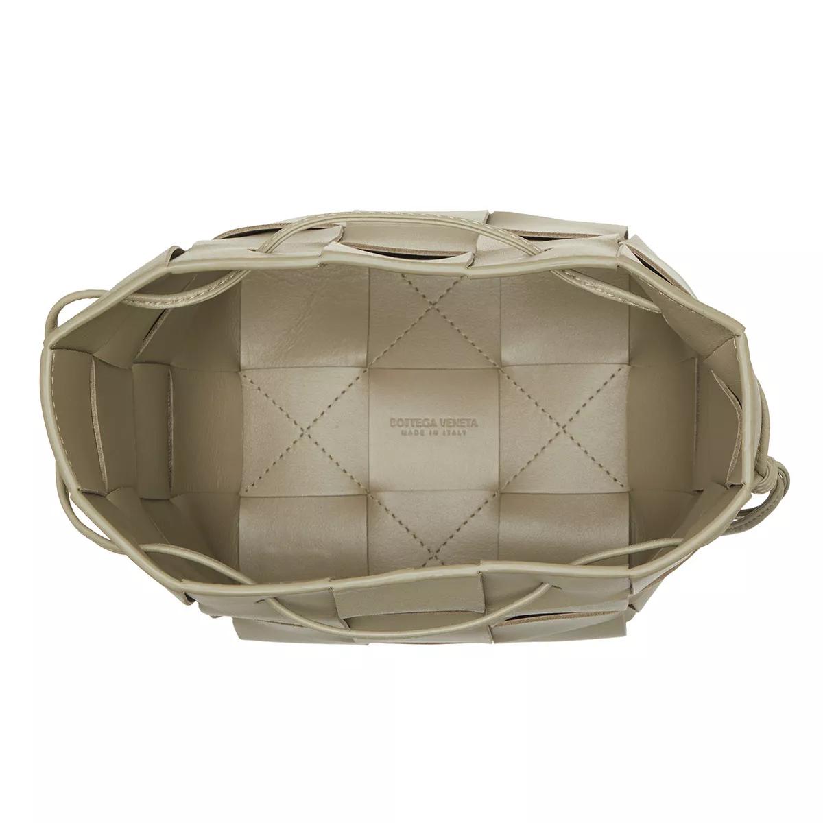Bottega Veneta Bucket bags Small Cassette Bucket Bag in groen