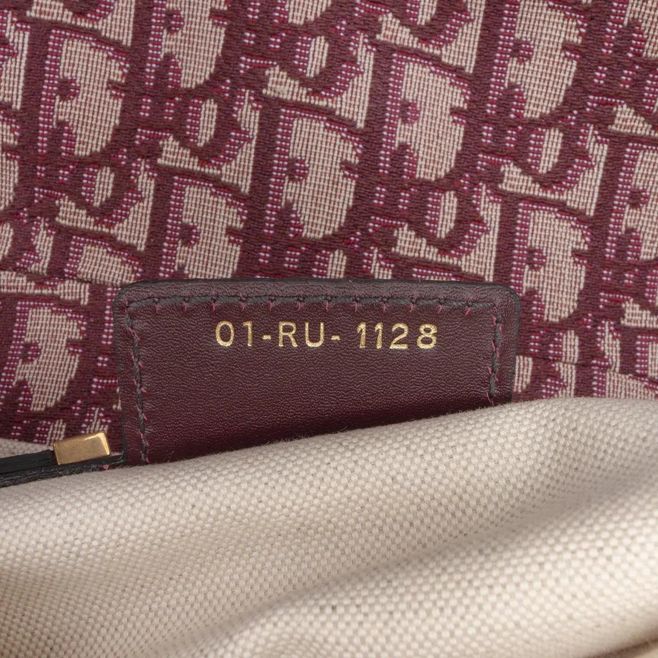 Thumbnail - Christian Dior Hobo Bags - Mini Oblique Canvas Saddle Bag - Gr. unisize - in Rot - für Damen