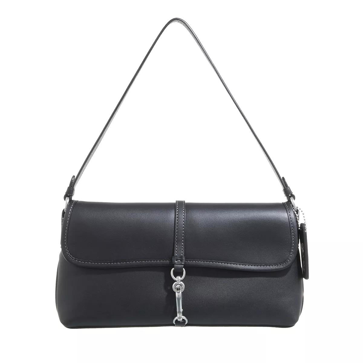 Coach Glovetanned Leather Hamptons Bag Black | Shoulder Bag