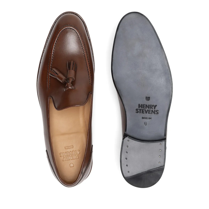 Henry Stevens Monkstraps Loafer Marshall TL mittel-braun(Image 4)