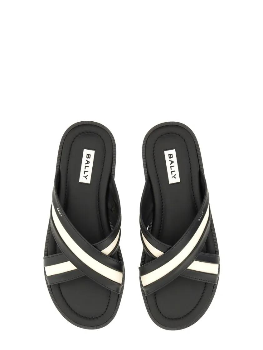 Thumbnail - Bally Loafer - "Gherry" Slide Sandals - Gr. 40 (EU) - in Schwarz - für Damen