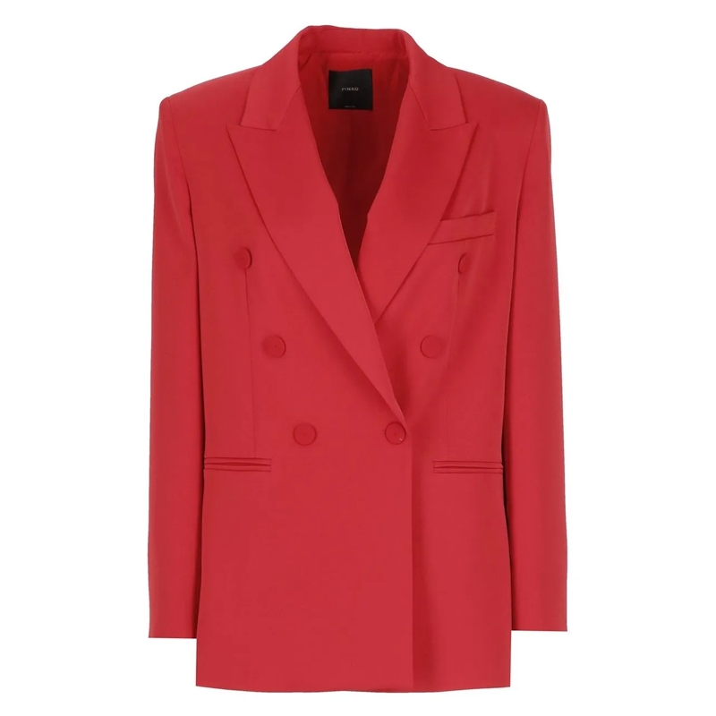 Pinko Overgangsjas elegante giacca red rot