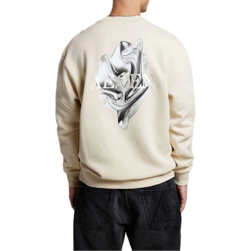 AEDEN  Moshin Sweater Summer Sand beige