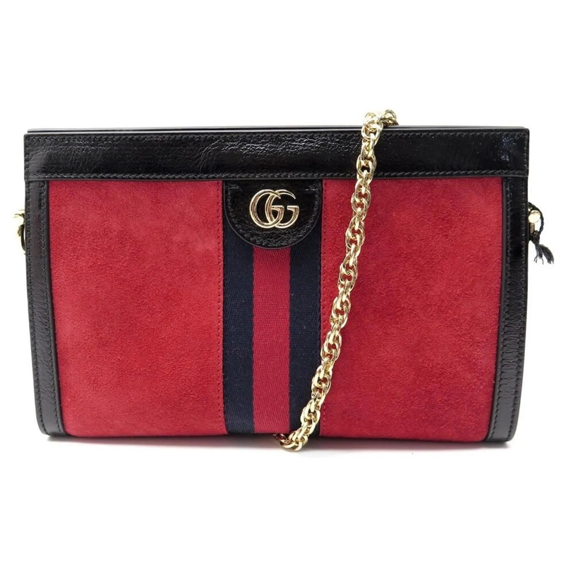 Gucci Crossbody Bag NEUE GUCCI OPHIDIA PM HANDTASCHE 503877 IN ROTER W rot