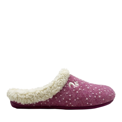 thies Pantoufle thies 1856 ® Eco Snow Cozy Slipper raspberry (W/X) mehrfarbig