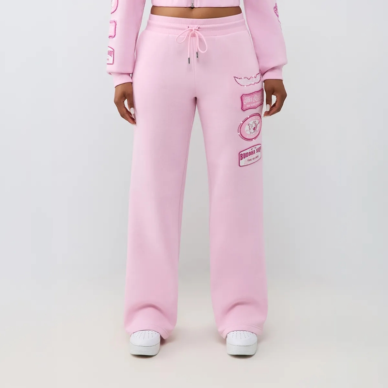 True Religion Jogginghose - Jogginghose- Gerades Bein- Mittlere Bundhöhe- rosa(Image 6)