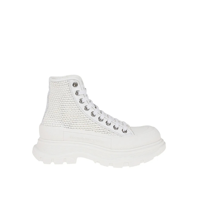 Alexander McQueen Lage-top sneaker Tread Slick High-Top Sneakers White