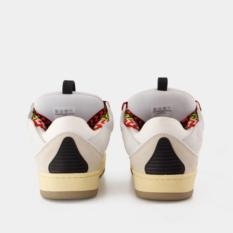 Lanvin Low-Top-Sneaker Curb Sneakers - Synthetic - White White(Image 3)