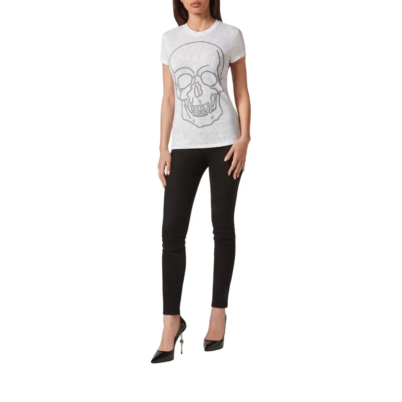 Philipp Plein T-Shirt T-Shirt Skull weiss(Image 3)