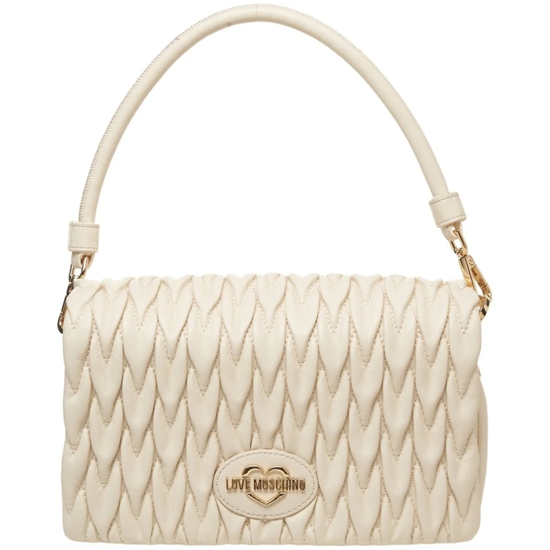 Love Moschino Fourre-tout Quilted handbag weiß