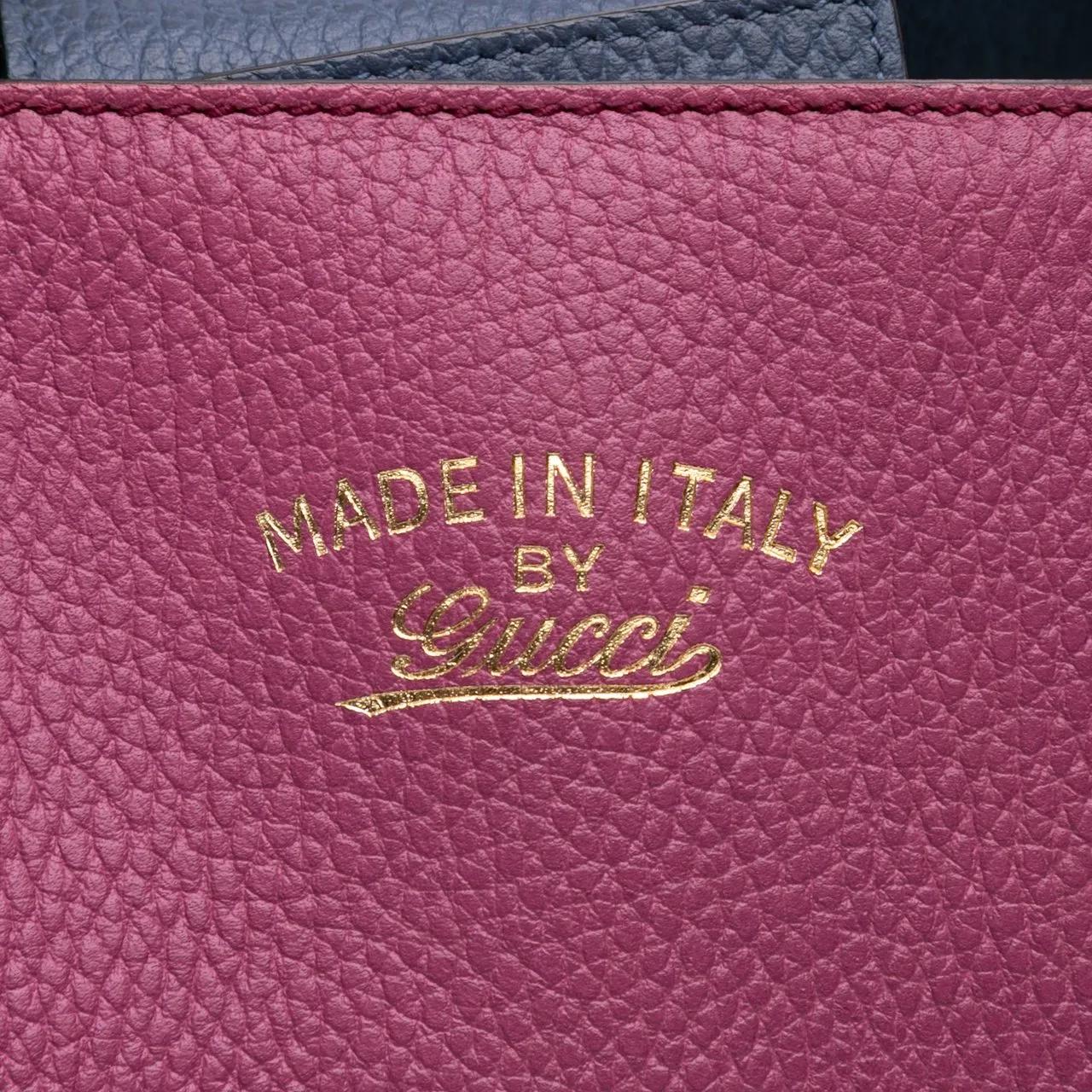 Thumbnail - Gucci Shopper - Medium Leather Swing Tote - Gr. unisize - in Orange - für Damen