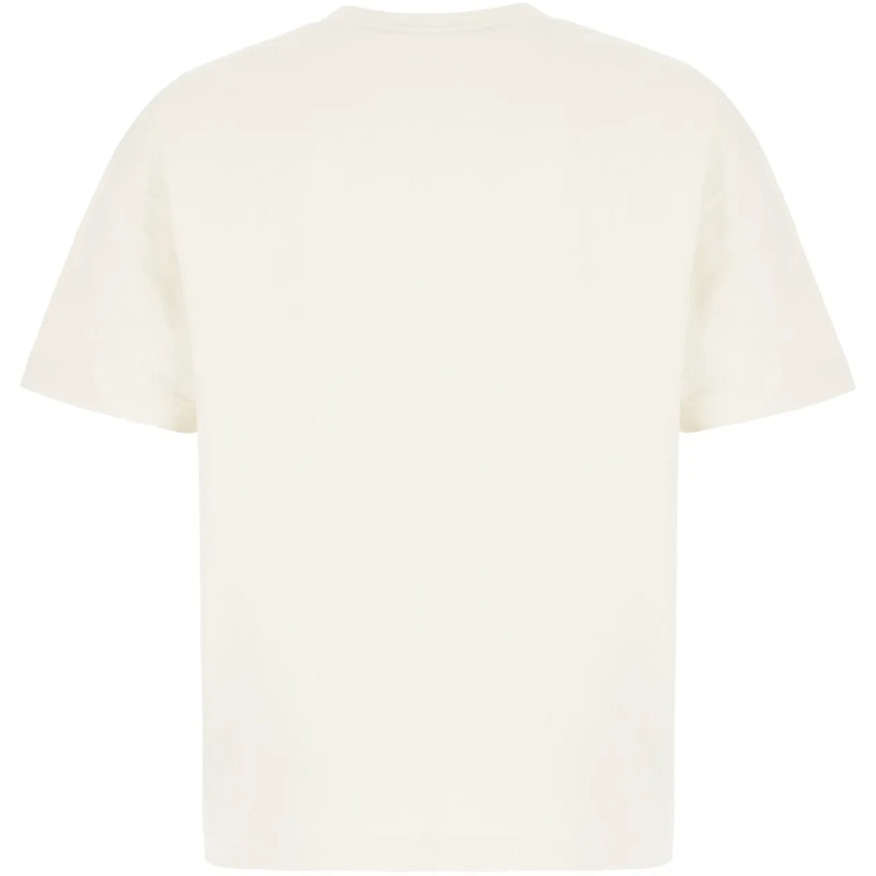 Palm Angels T-shirt Palm Angels Ivory cotton t-shirt none(Image 2)