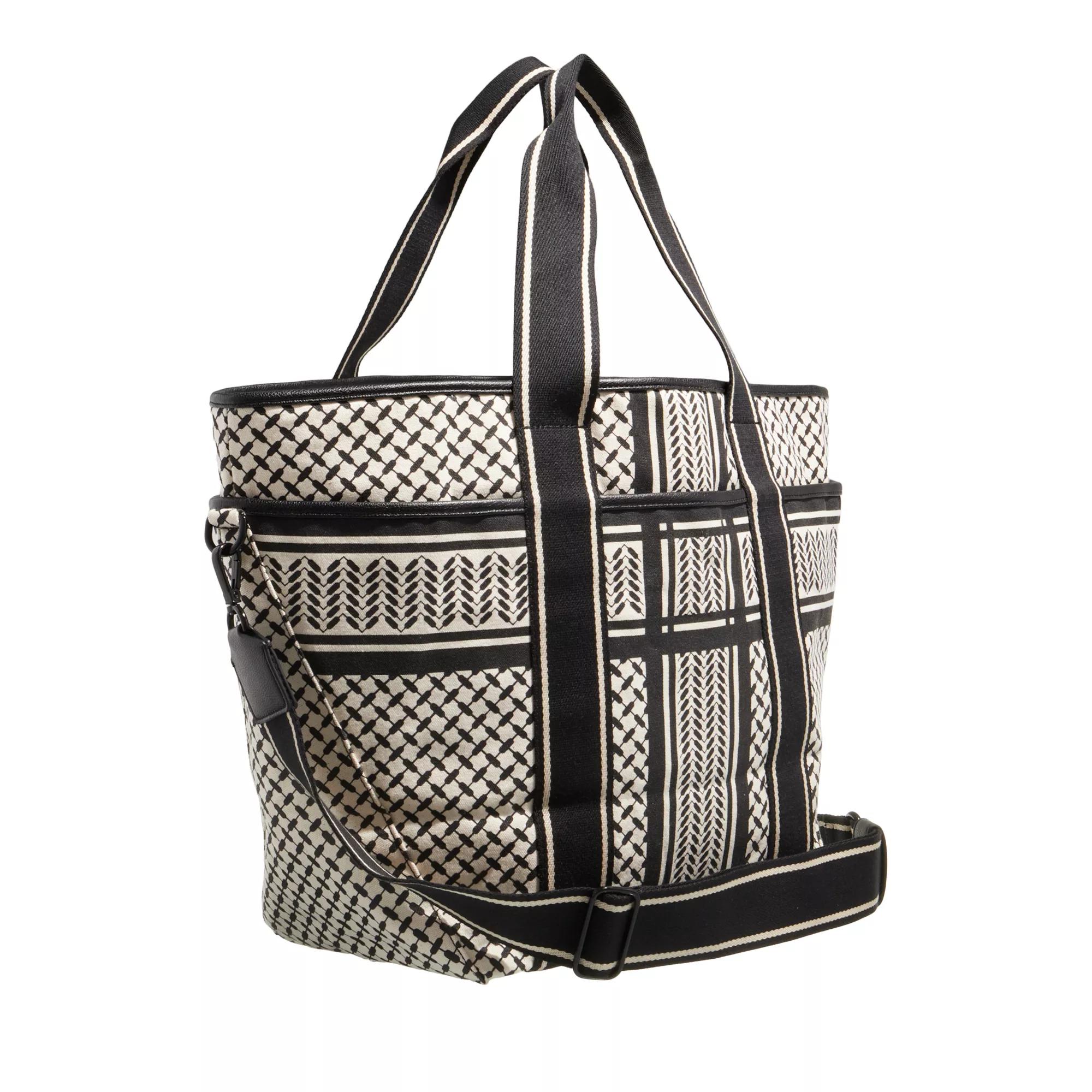 Lala Berlin Shoppers East West Tote Marin in crème