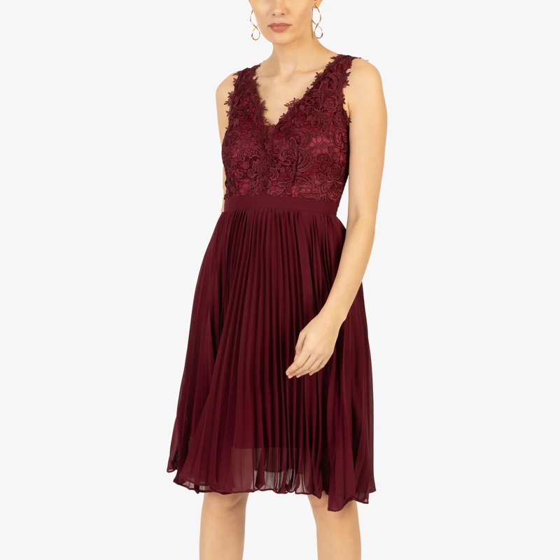 Kraimod Abendkleid Cocktailkleid bordeaux(Image 18)