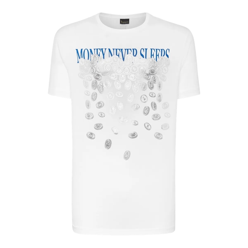 BILLIONAIRE T-Shirt T-Shirt Money weiss