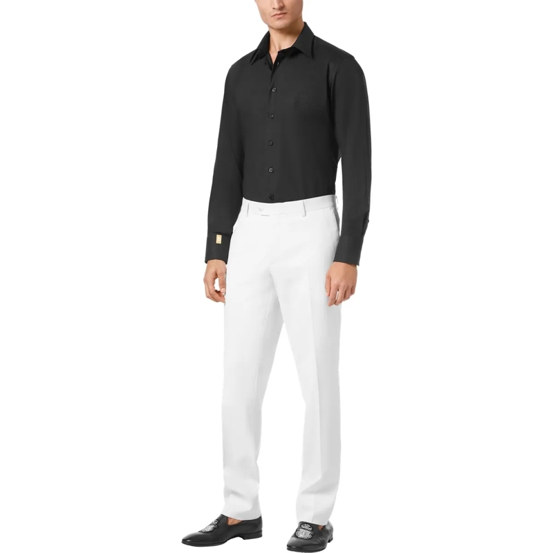 BILLIONAIRE  Hose Tailored Fit weiss(Image 3)