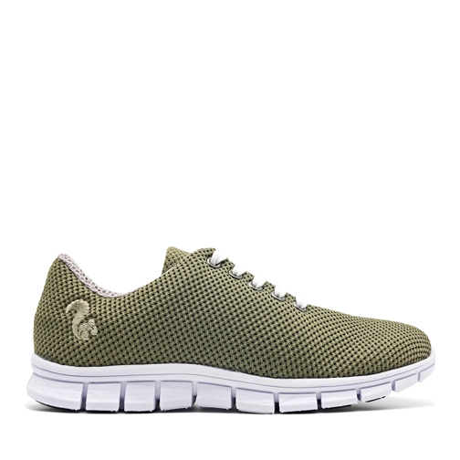 thies sneaker basse thies ® Cornrunner olive | vegan aus Mais gefertig mehrfarbig