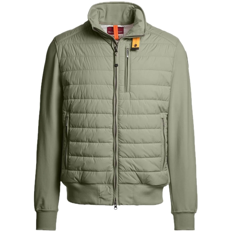 Parajumpers Daunenjacke Elliot Hybride Sweatshirt grün