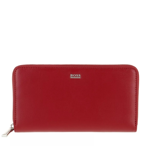 Boss Nathalie Ziparound Medium Red Portemonnaie mit Zip-Around-Reißverschluss
