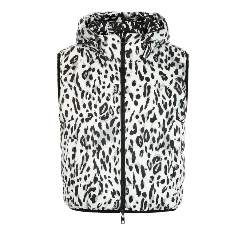 Marc Cain Weste Weste white and black