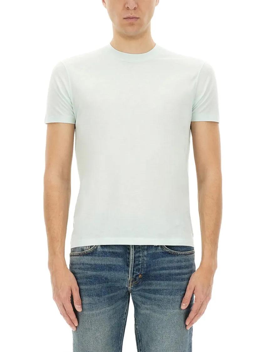 Thumbnail - Tom Ford - Regular Fit T-Shirt - Größe 48 - grün